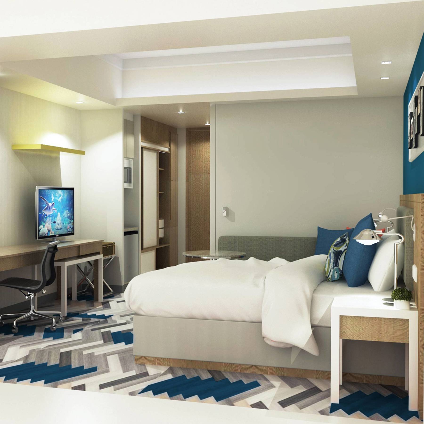Citadines Bay City Manila Pasay Interiør bilde
