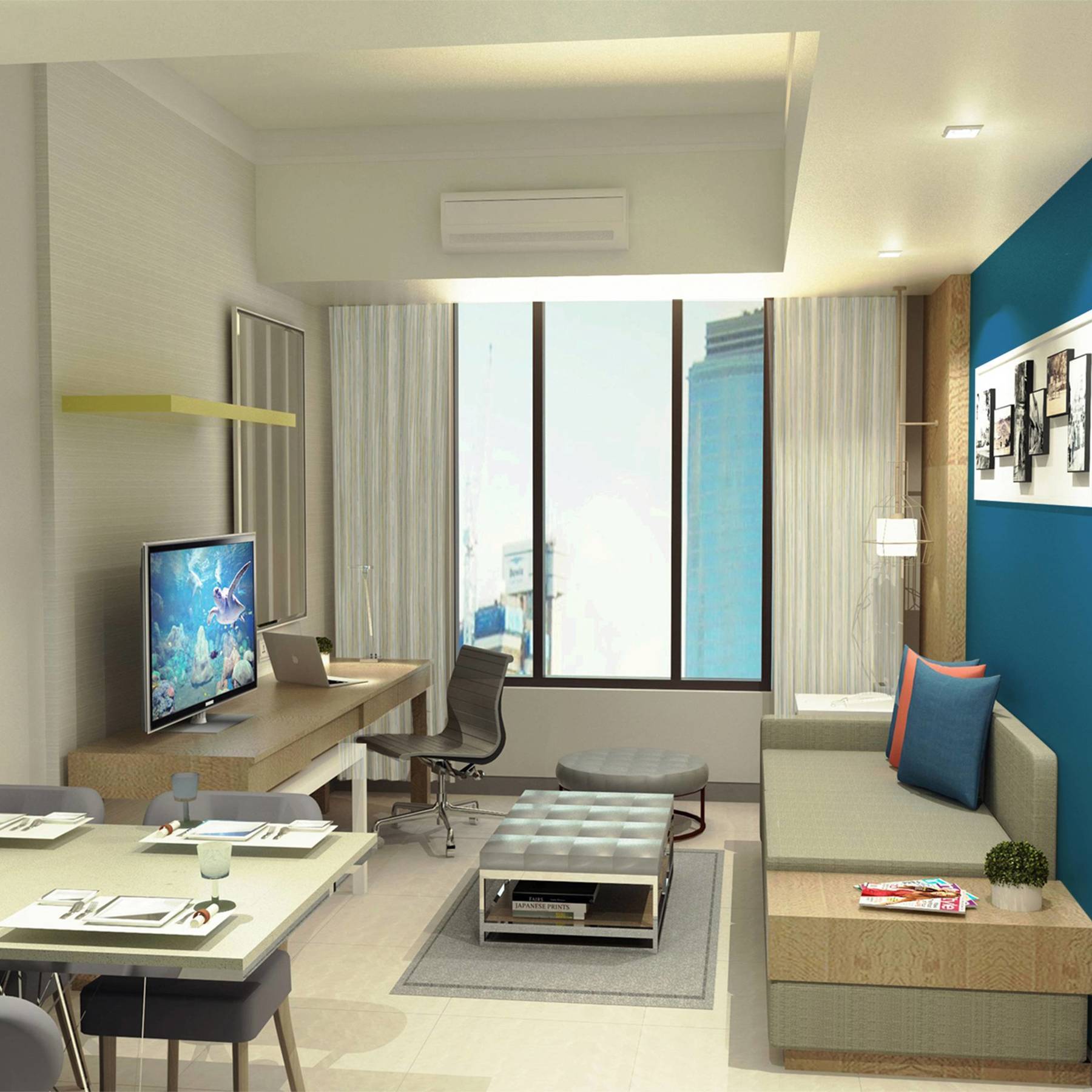Citadines Bay City Manila Pasay Interiør bilde